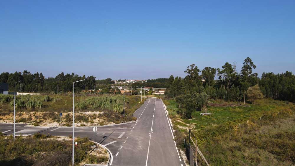 Prolongamento das infraestruturas na Zona Industrial do Paraimo - Sangalhos