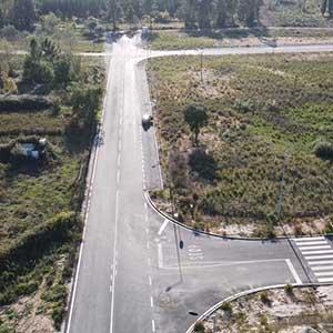 Prolongamento das infraestruturas na Zona Industrial do Paraimo - Sangalhos