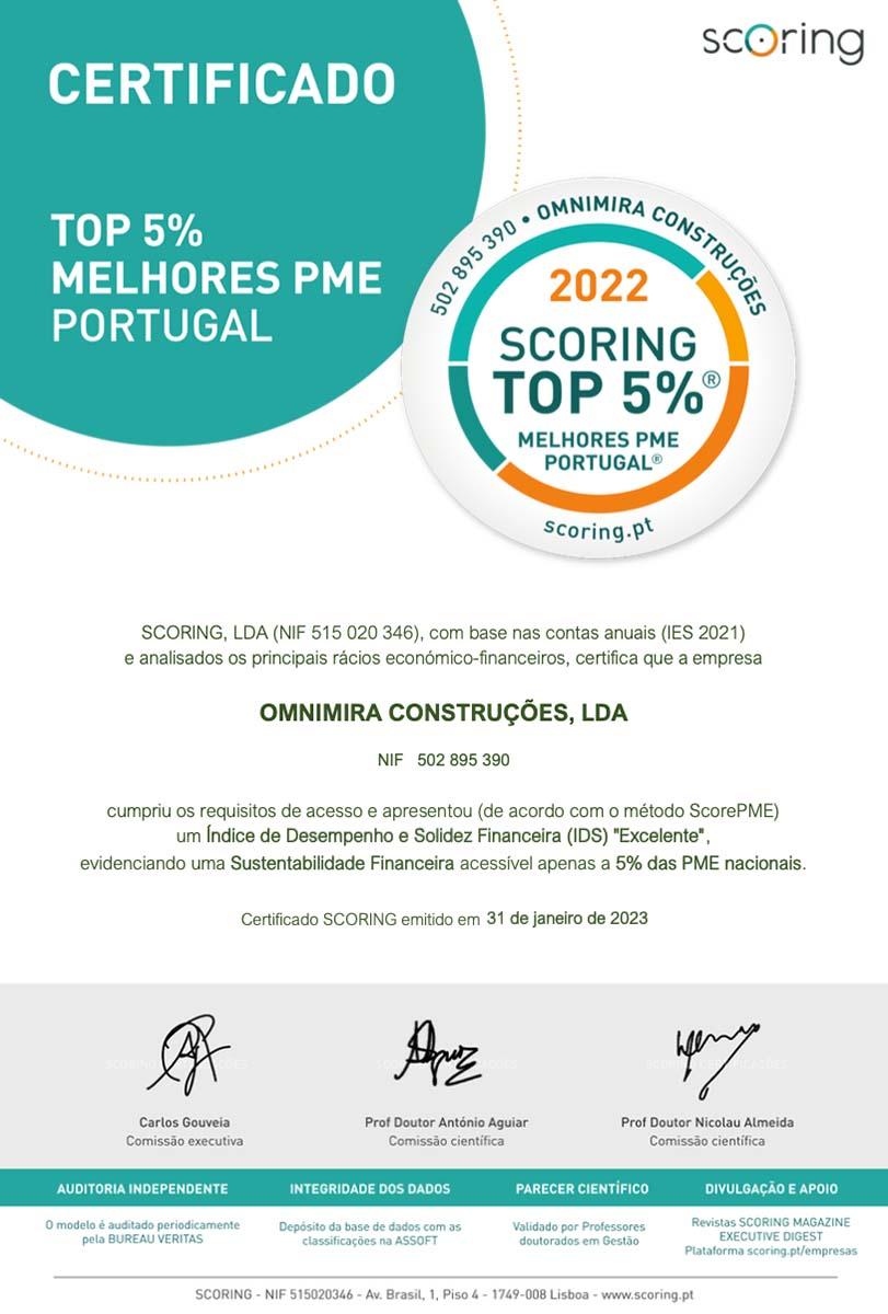 TOP 5% empresas - Omnimira